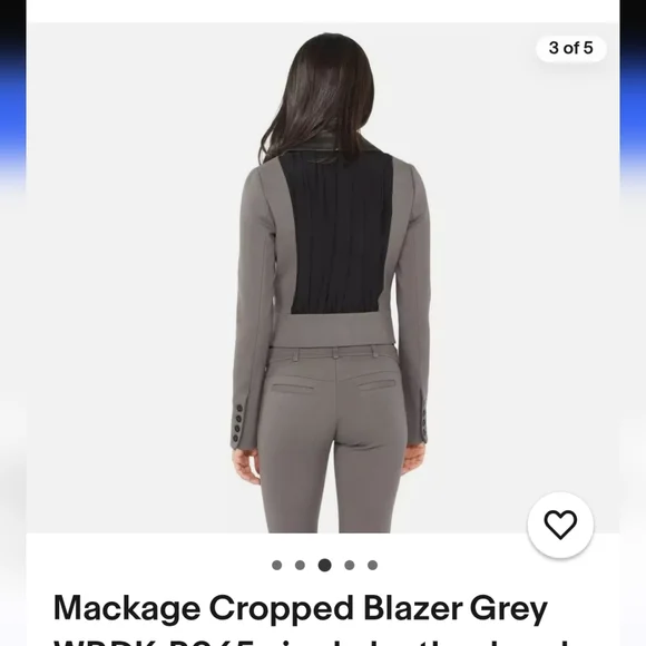 Mackage Cropped Jacket - Picture 3 of 9